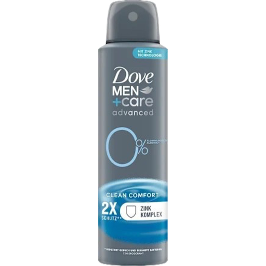 Dove MEN+CARE Deospray Clean Comfort met Zink-Komplex, 150 ml
