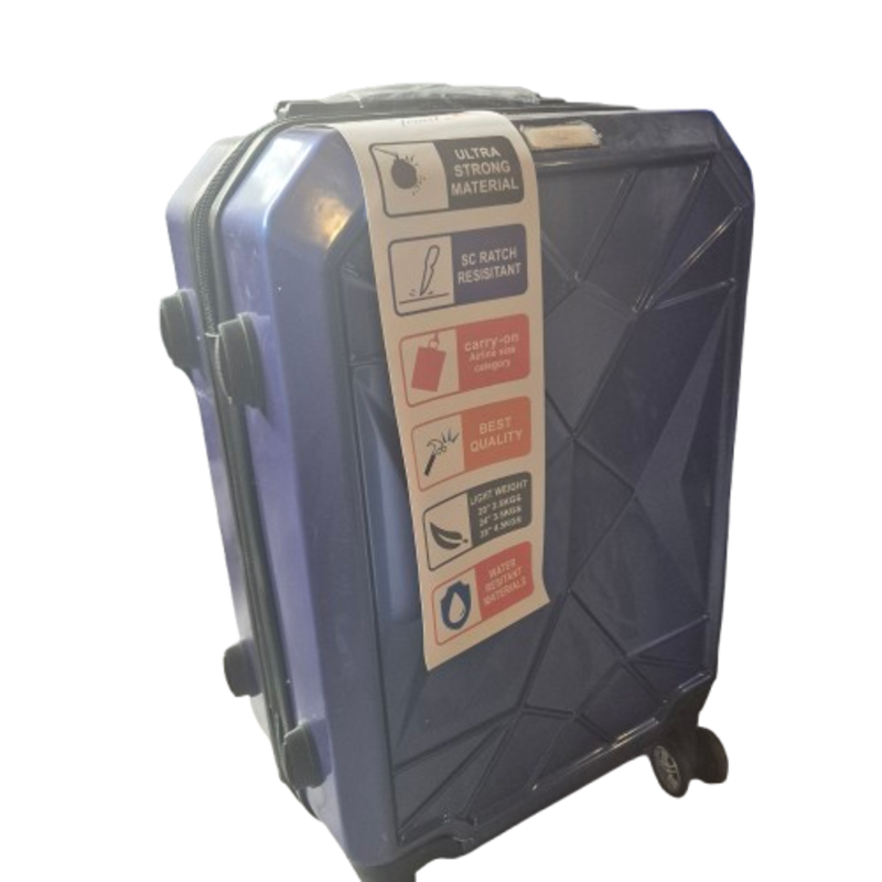 3-delige Kofferset Blauw