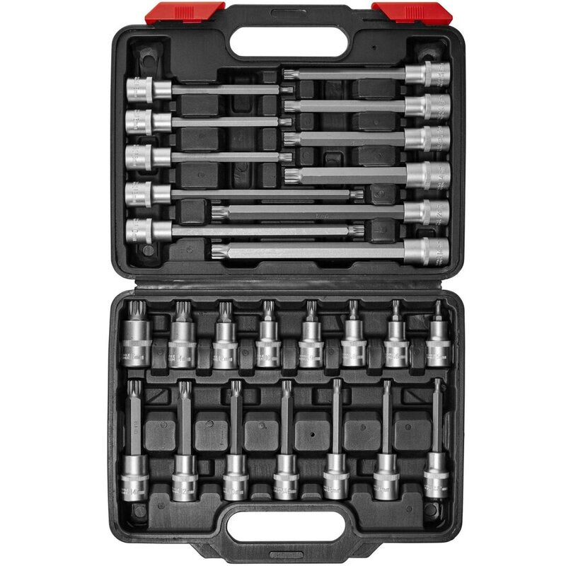 1/2'' Spline Bit Doppenset | 26-delig | Handige set voor elke klus