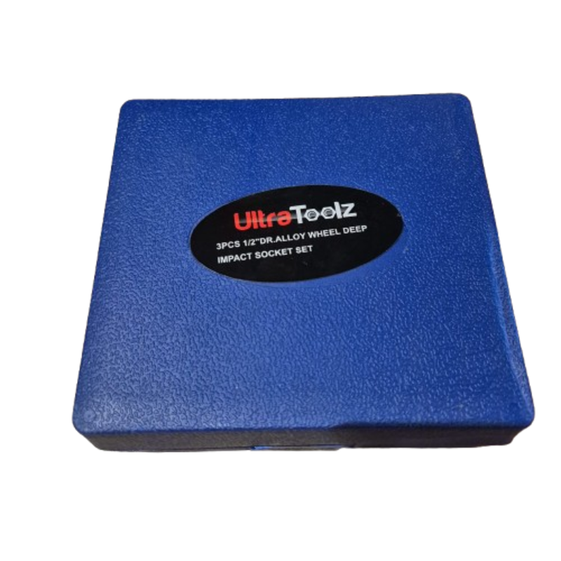 Krachtdoppenset 1/2″ – 3-delig met Beschermhuls (17–21 mm)