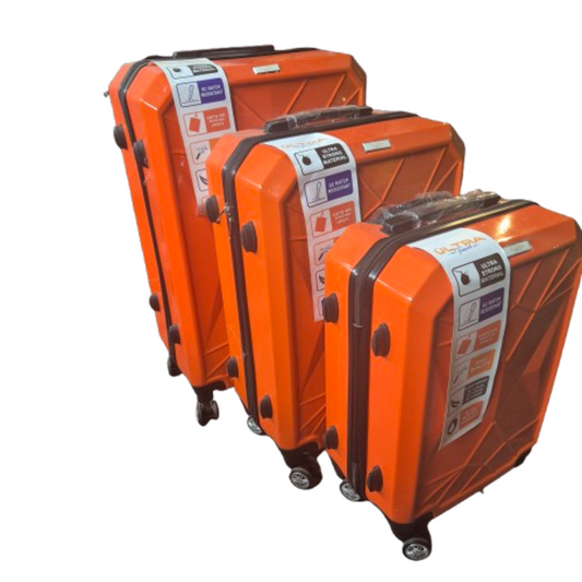 3-delige Kofferset Oranje