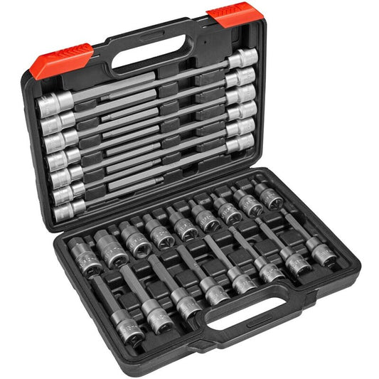 1/2'' Hex Bit Doppenset | 30-delig | Stevige set voor elke klus