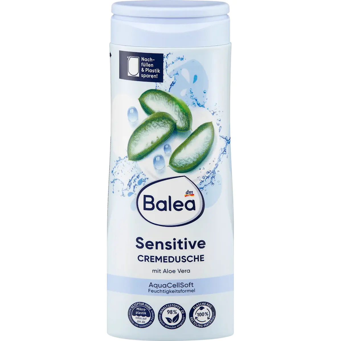 5 x Balea Crèmedouche Sensitive – 300 ml