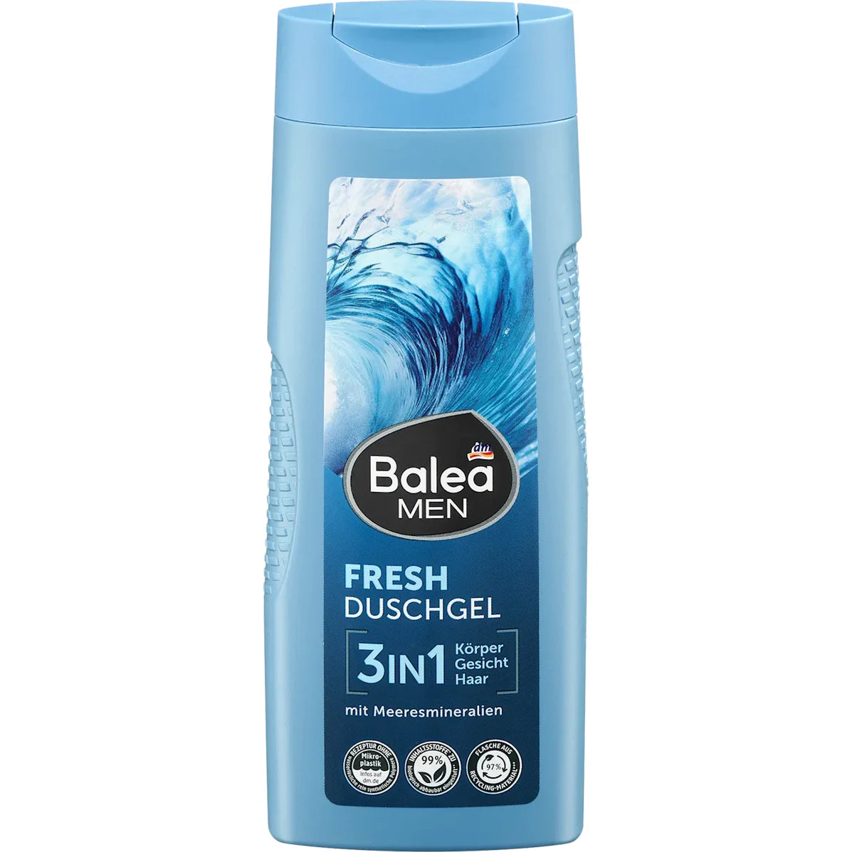 5 x Balea MEN Douchgel Fresh 3-in-1 – 300 ml