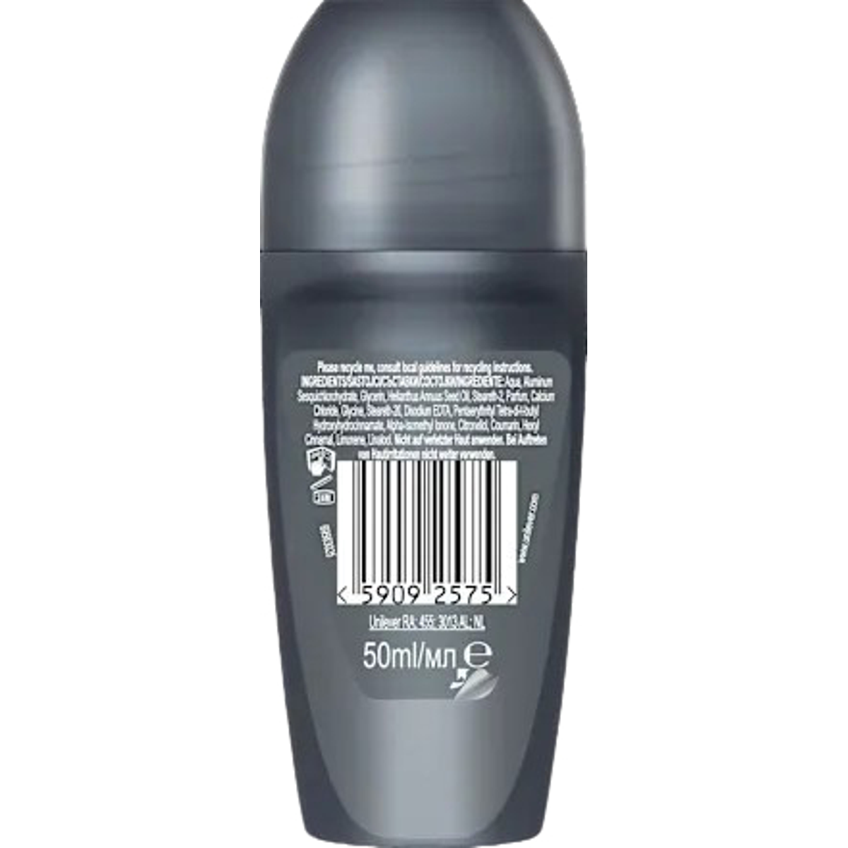 Dove MEN+CARE Anti-Transpirant Roll-On Advanced Clean Comfort, 50 ml