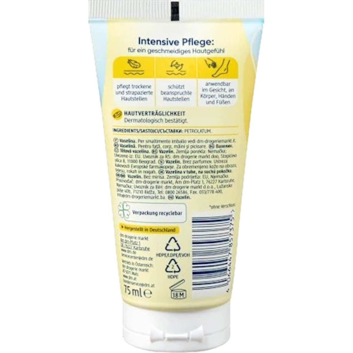 Balea Vaseline, 75 ml