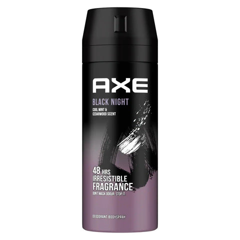 6 x AXE Deospray Black Night 150 ml