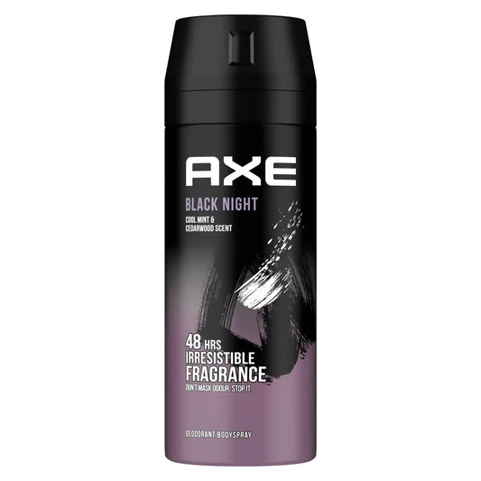 6 x AXE Deospray Black Night 150 ml