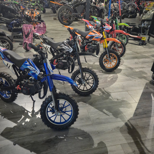 Ultramotorcross Kindercrosser 49CC 2-Takt met Trekstarter – Nieuw in Doos