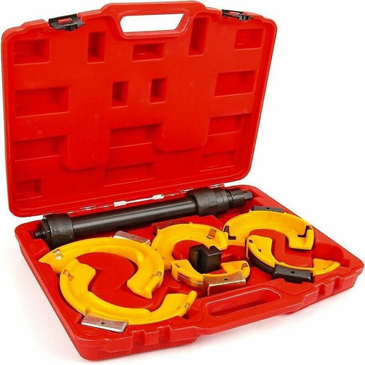 Hydraulische Veerspanner Set | 80–265 mm | 14 kg | Inclusief verwisselbare klauwen