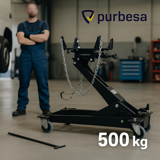 Ultratoolz ZX0104D Liggende Versnellingsbakkrik – 500 kg – Professioneel Garagegereedschap