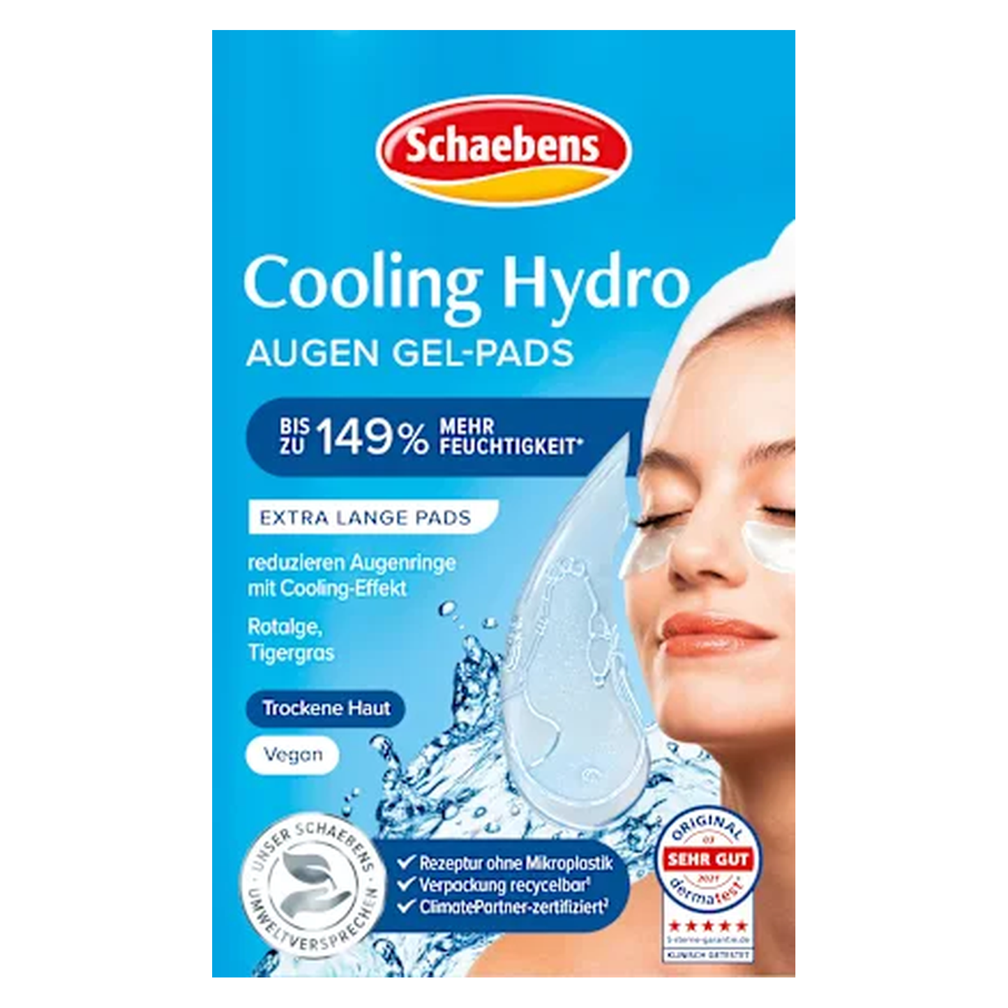10 x Schaebens Oogpads Cooling Hydro (1 paar)
