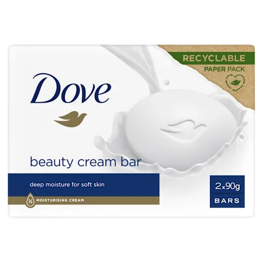5 x Dove Zeepblok Beauty Cream (2×90 g), totaal 900 g