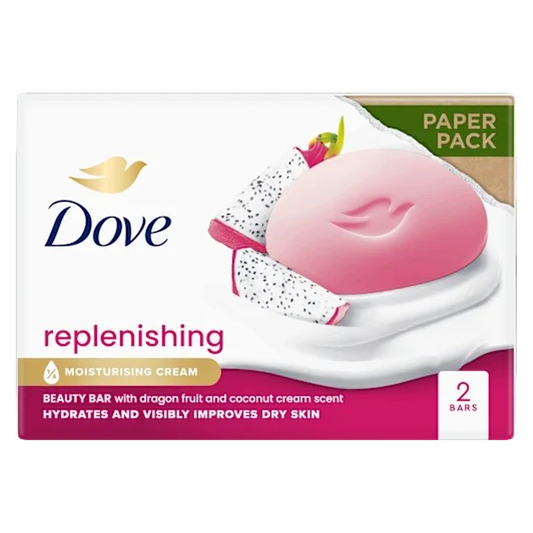 5 x Dove Zeepblok Drakenfruit (2×90 g), totaal 900 g