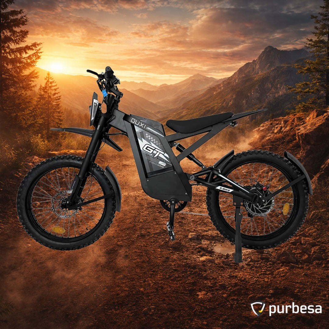 OUXI GT2000 Elektrische Crossbike 2000W | 60V 30Ah | Offroad E-Bike