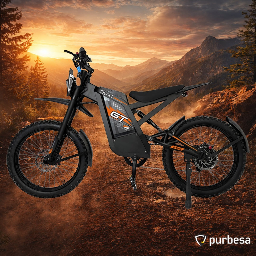 OUXI GT2000 Elektrische Crossbike 2000W | 60V 30Ah | Offroad E-Bike