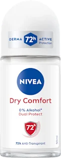 NIVEA Antitranspirant Deo Roll-On Dry Comfort, 50 ml