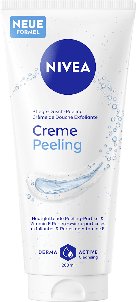 NIVEA Lichaamspeeling Crème Peeling 200 ml – zachte body scrub – Purbesa Care