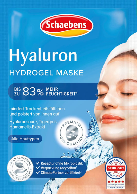 Schaebens Gesichtsmaske Hyaluron Hydrogel, 1 St