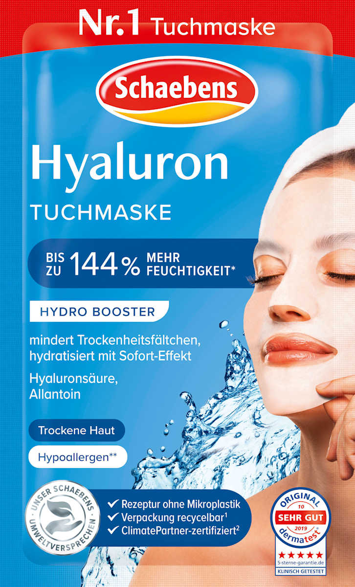 Schaebens Tuchmaske Hyaluron, 1 St